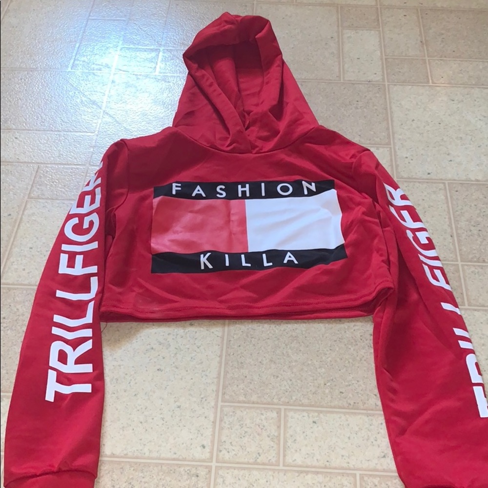 Tommy Hilfiger Cropped Hoodie